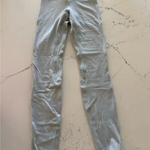 lululemon athletica Light Gray Leggings